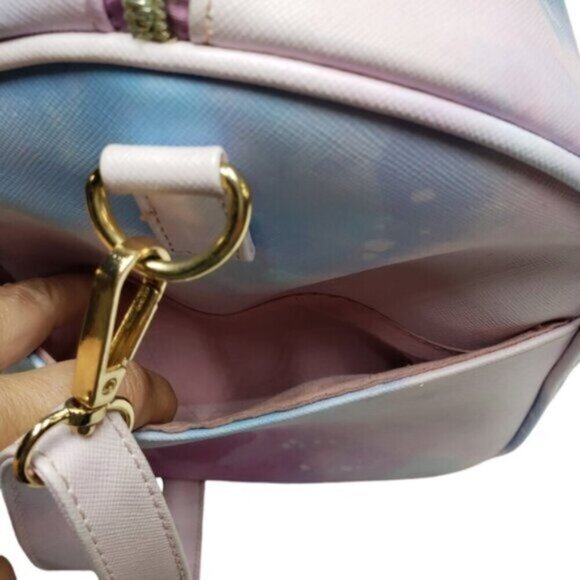 Under One Sky Unicorn Small Duffle Overnight Weekend Bag Pastel - Picture 9 of 15